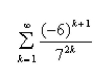 Test the series for convergence or divergence.  