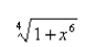 Use the binomial series to expand the function as a power series.Find the radius of convergence.  