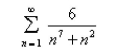 Use the sum of the first 9 terms to approximate the sum of the following series.   Write yourAnswer to six decimal places.
