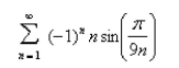 Determine whether the series converges or diverges.  