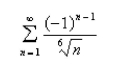 Determine whether the series is absolutely convergent, conditionally convergent, or divergent.  