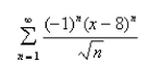 Select the correct Answer for each question. -Find the radius of convergence and the interval of convergence of the power series.   A)    B)    C)    D)   