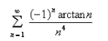 Select the correct Answer for each question. -Determine whether the series is absolutely convergent, conditionally convergent, or divergent.   A) conditionally convergent B) absolutely convergent C) divergent
