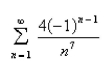 Approximate the sum to the indicated accuracy.   (five decimal places)