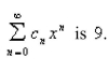 Suppose that the radius of convergence of the power series   What is the radius of convergence of the power series  