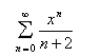 Find the radius of convergence and the interval of convergence of the power series.  