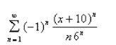 Find the radius of convergence of the series.Select the correct Answer   A)    B)    C)    D)    E)   