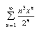 Find the radius of convergence of the series.  