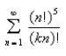 For which positive integers k is the series   convergent?