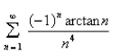 Determine whether the series is absolutely convergent, conditionally convergent, or divergent.   Select the correct Answer A) conditionally convergent B) absolutely convergent C) divergent