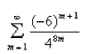 Test the series for convergence or divergence.  