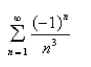Find an approximation of the sum of the series accurate to two decimal places.  