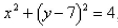 Find parametric equations for the path of a particle that moves once clockwise along the circle   starting at  