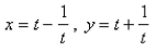 Find the area bounded by the curve   and the line  