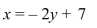 Find an equation of the conic satisfying the given conditions.Hyperbola, foci (5, 6)   ptotes x = 2y + 3 and  