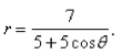 Consider the polar equation (a) Find the eccentricity and an equation of the directrix of the conic.(b) Identify the conic.(c) Sketch the curve.