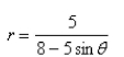 Select the correct Answer: for each question. -Find the eccentricity of the conic.   A)    B)    C)    D)    E)   