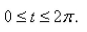 Select the correct Answer: for each question -Describe the motion of a particle with position   as   varies in the given interval     A) Moves once counterclockwise along the circle   starting and ending at   B) Moves once counterclockwise along the ellipse   starting and ending at   C) Moves once counterclockwise along the ellipse   starting and ending at   D)    Moves once clockwise along the ellipse starting and ending at   E) Moves once clockwise along the circle   starting and ending at  
