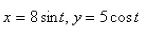 Describe the motion of a particle with position   as   varies in the given interval    