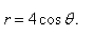 Find the point(s) of intersection of the curves   and  