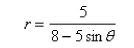 Find the eccentricity of the conic.Select the correct Answer   A)    B)    C)    D)    E)   