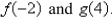 The graphs of   are given.a) For what values of   is   b) Find the values of    