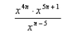 Select the correct Answer for each question. -Use the Law of Exponents to rewrite and simplify the expression.   A)    B)    C)    D)    E)   