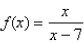 Select the correct Answer for each question. -Find the function   and its domain if   and   . A)    B)    C)    D)   