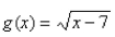 Find the function   and its domain if   and   .