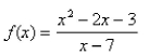 How would you define   in order to make   continuous at    