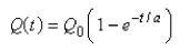 When a camera flash goes off, the batteries immediately begin to recharge the flash's capacitor, which stores electric charge given by   (The maximum charge capacity   s and t is measured in seconds.) How long does it take to recharge the capacitor to 90% of capacity if  