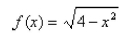 Determine whether the function is one-to-one.   A) Yes B) No