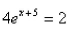 Solve the equation.  