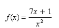 Find the domain of the function.  