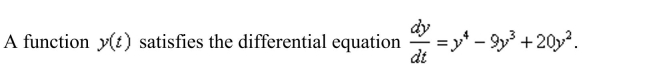 What are the constant solutions of the equation?
