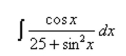 Evaluate the integral.