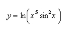 Differentiate the function.