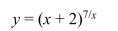 Use logarithmic differentiation to find the derivative of the function.