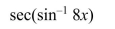 Write the expression in algebraic form.