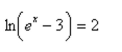 Find the solution of the equation correct to four decimal places.