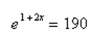 Find the solution of the equation correct to four decimal places.