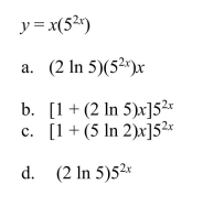 Differentiate the function.