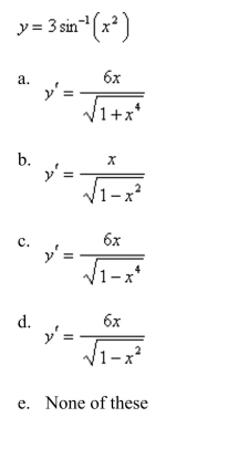Find the derivative of the function.
