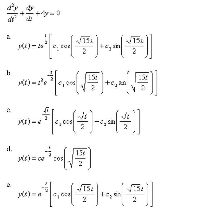 Solve the differential equation.