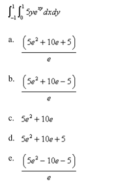 Calculate the iterated integral.  <div style=padding-top: 35px> 
