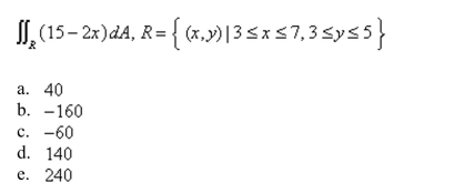 Evaluate the double integral by first identifying it as the volume of a solid.  <div style=padding-top: 35px> 