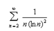 Determine whether the given series is convergent or divergent.