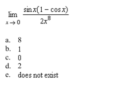 Determine the limit (if it exists).