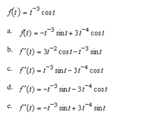the Product Rule to differentiate.
