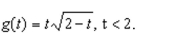 any critical numbers of the function